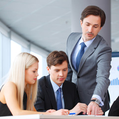 Fototapeta premium business discussion