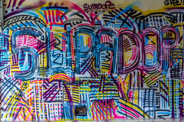 Grafittis en Urbex
