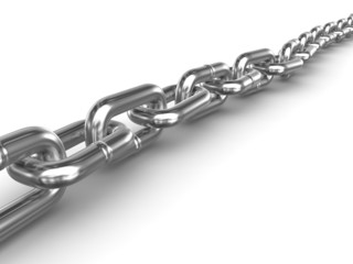 Obraz premium Steel chain