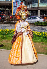 Fototapeta na wymiar Carnaval de Venise d'Annecy