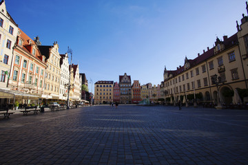 Obraz premium Old Town in Wroclaw