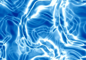 Abstract Blue Seamless Plasma Background