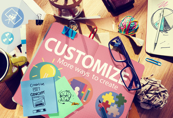 Customize Ideas Identity Individuality Innovation Personalize Co
