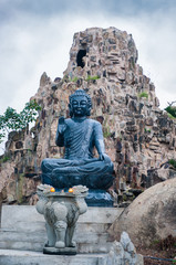 Sitting Buddha Chua Linh Ung Son Tra Danang