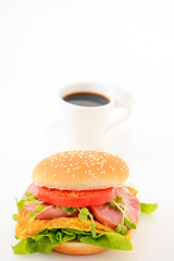 　ハンバーガーセット