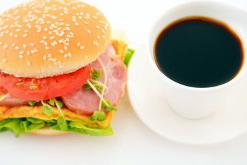 　ハンバーガーセット