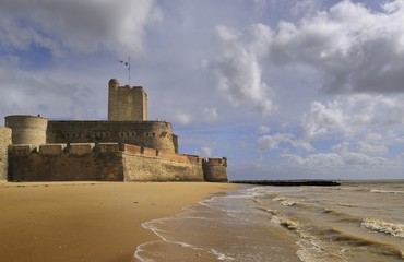 Ancient fortress Vauban in Fouras, France