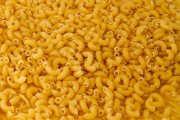 Dry pasta background