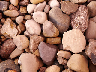 Close Up of Rocks on the ground