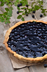 Blueberry pie