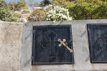 Christliches Grab im Libanon