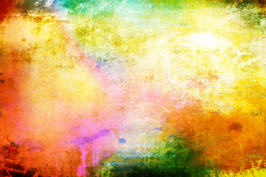 Fototapeta sfondo arcobaleno vintage