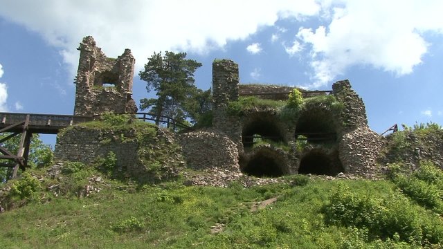 Castle ruins Zubstejn