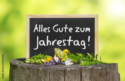 &quot;Alles Gute zum Jahrestag&quot; Stockfotos und lizenzfreie Bilder auf
