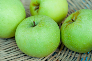 Green apples