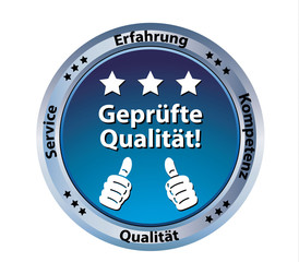 Gepr&uuml;fte Qualit&auml;t