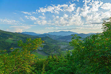 Fototapeta premium mountain and hills landscape