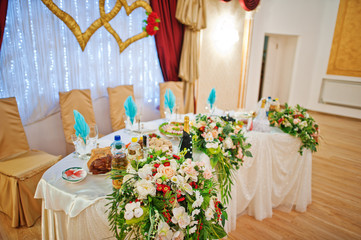 wedding table