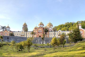 Abkhazia. New Athos Simon the Zealot Monastery