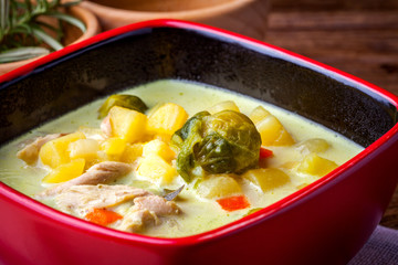 Vegetable soup.