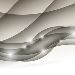 Modern wave folder light abstract design. Vector illustration