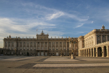 Fototapeta na wymiar Spain. Royal Palace in Madrid.