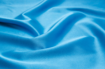 blue satin