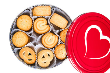 Cookies in box