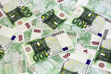 Euro bank notes