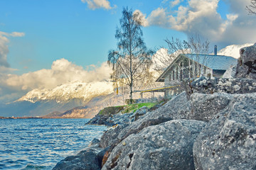Cabin on Lake Thun