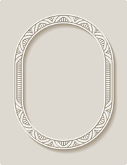 Elegant lace greeting card, wedding invitation or announcement t