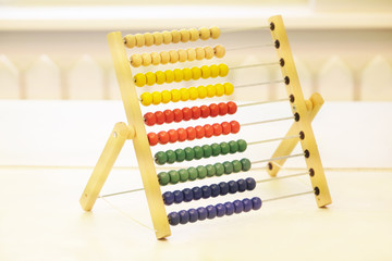 Colorful abacus for children