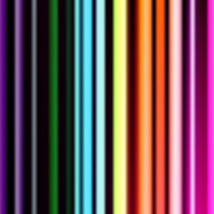Vertical rainbow colored striped decorative background