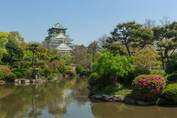 Osaka castle, Japan