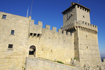 Guaita castle in San Marino