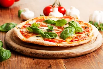 Fototapete Pizzeria Pizza Margherita