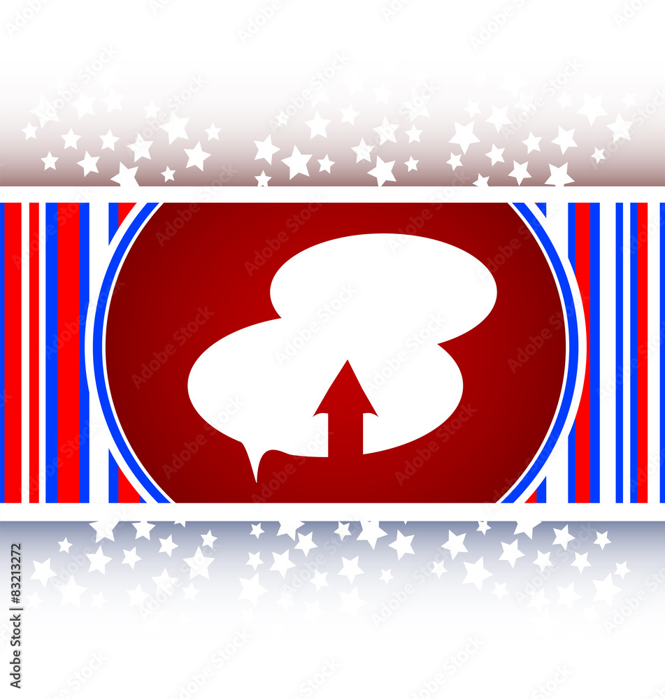 Poster upload from cloud icon. upload button. load symbol vector