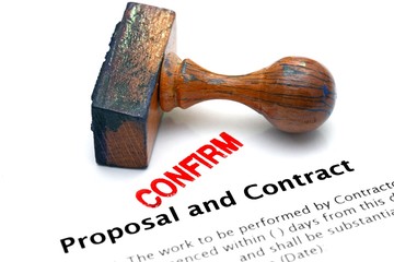 Proposal and contract