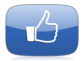 like icon thumb up sign