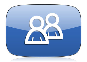 forum icon people sign