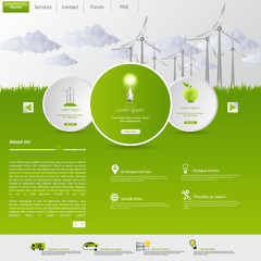 Eco Business Website Template