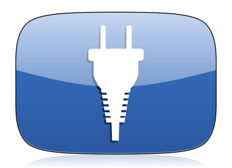 plug icon electric plug sign