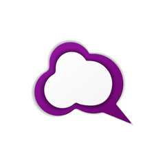 clouds with realistic shadow template for filling