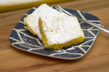 Serving of Lemon Bars