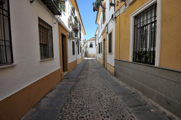 traditional street architecture, Cordoba, Spain