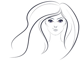 Lineart Girl