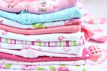 Layette for newborn baby girl