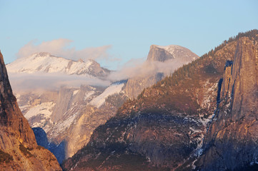 Fototapeta premium yosemite sunset