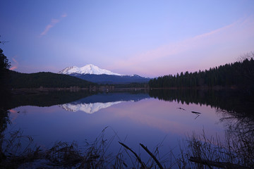 mount shasta reflection