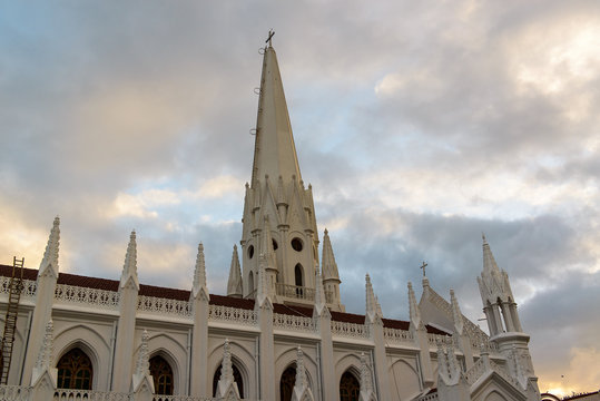 San Thome Basilica Cathedral in Chennai, Southern India